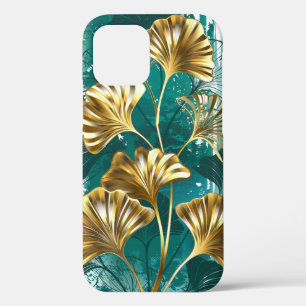 Case-Mate iPhone Case Branche avec Feuilles d'or Ginko Biloba