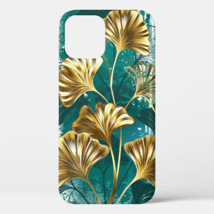 Case-Mate iPhone Case Branche avec Feuilles d'or Ginko Biloba
