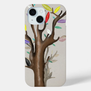 Coque Case-Mate iPhone Branche d'arbre feuilles colorées Ruth Fitta 