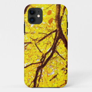 Case-Mate iPhone Case Branches d'automne - jaune doré