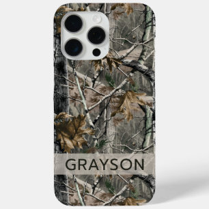 Coque Case-Mate iPhone Branches de forêt Camouflage Personnalisé