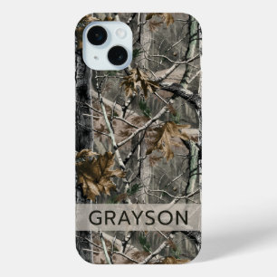 Coque Case-Mate iPhone Branches de forêt Camouflage Personnalisé