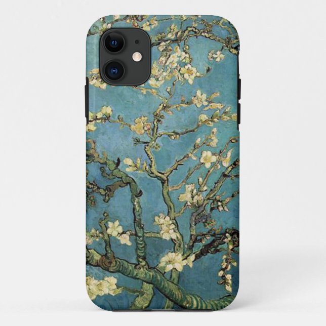 Coques Case-Mate iPhone Branches de Vincent van Gogh avec la fleur (Dos)