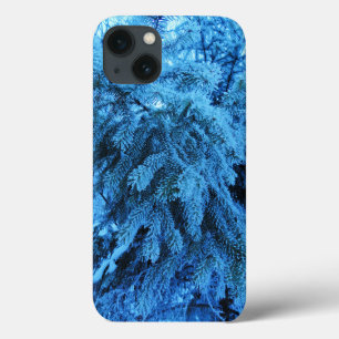 Case-Mate iPhone Case Branches d'épinette recouvertes de cristaux de nei