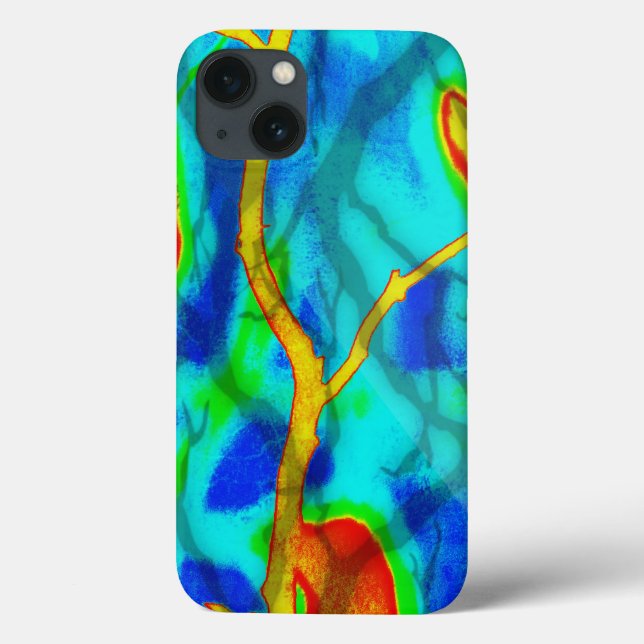 Coques Case-Mate iPhone Branches en couleur gras (Verso)