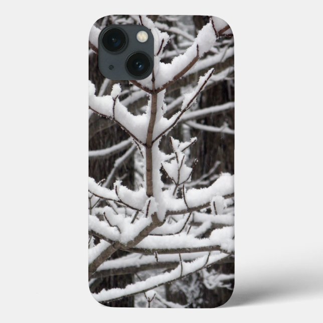 Coques Case-Mate iPhone Branches enneigées (Verso)