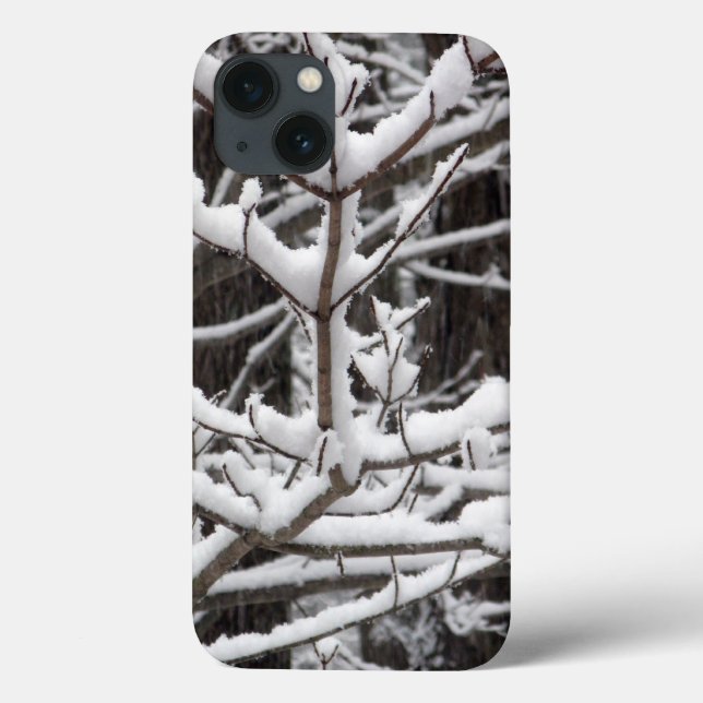 Coques Case-Mate iPhone Branches enneigées (Verso)