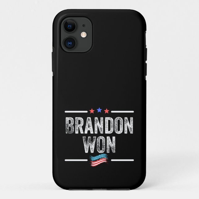 Coques Case-Mate iPhone brandon won, brandon won drôle, brandon won americ (Dos)
