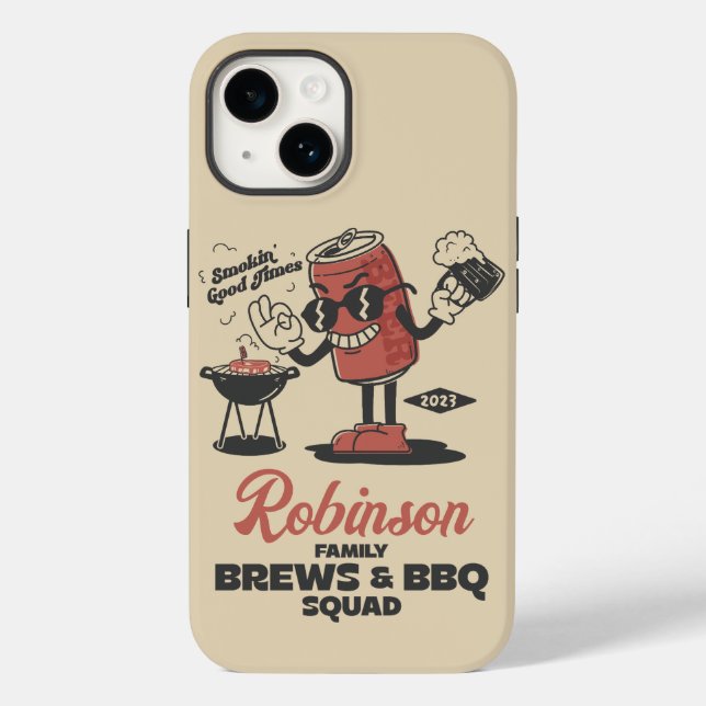 Coques Case-Mate iPhone Brasseries Et BBQ Squad Amusant Barbeque Famille P (Verso)