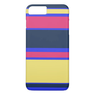 Case-Mate iPhone Case Brayures rose, jaune et bleue