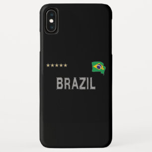 Case-Mate iPhone Case Brésil Fan Football Fan Chemise Coeur
