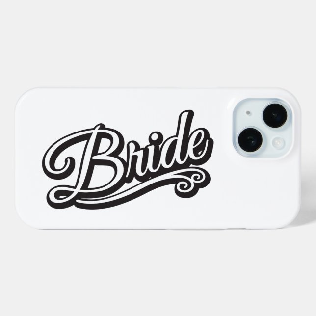 Coques Case-Mate iPhone Bride noir et blanc (Verso (horizontal))