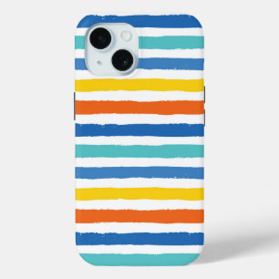 Coque Case-Mate iPhone Bright Beach Striped Motif