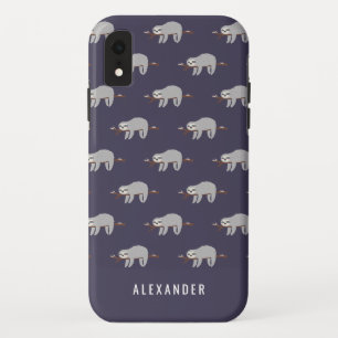 Case-Mate iPhone Case Bright coloré amusant dessin animé paresseux