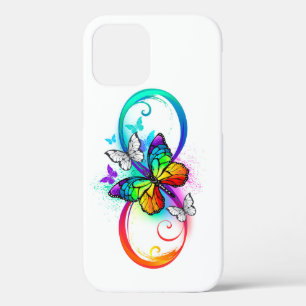 Case-Mate iPhone Case Bright infinity with rainbow butterfly