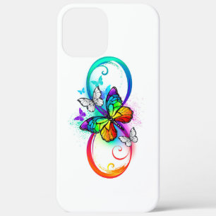 Case-Mate iPhone Case Bright infinity with rainbow butterfly