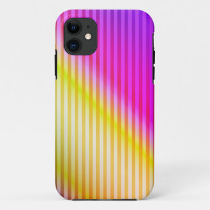 Case-Mate iPhone Case Bright neon fluorescent dégradé arc-en-ciel ombre 
