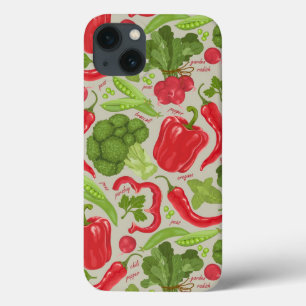 Coque Case-Mate iPhone Bright pattern from fresh vegetables