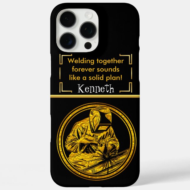 Coques Case-Mate iPhone Brillance métal en or radiant (Verso)