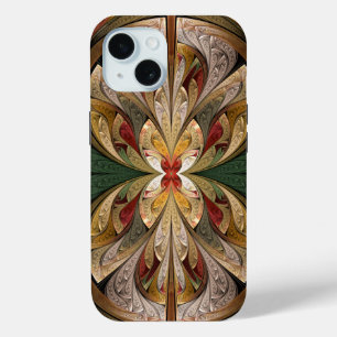 Coque Pour iPhone 15 Briller et augmenter le verre Abstrait