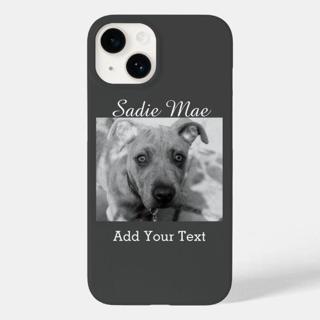 Coques Case-Mate iPhone Brindle Pit Bull Puppy par Shirley Taylor (Verso)