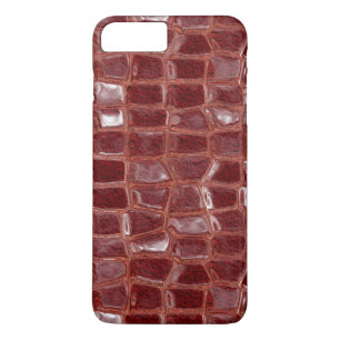 Coque Case-Mate iPhone Briques en verre rouge foncé motif géométrique abs