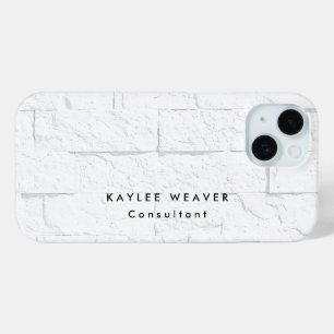 Coque Case-Mate iPhone Briques murales minimalistes sophistiquées Profess