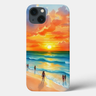 Case-Mate iPhone Case Brise océanique et ciels de feu