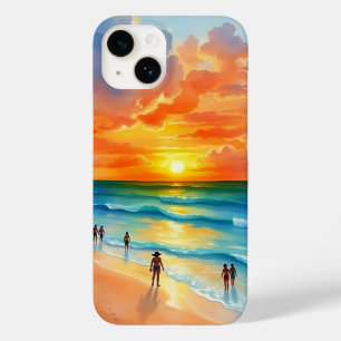 Coque Case-Mate iPhone Brise océanique et ciels de feu