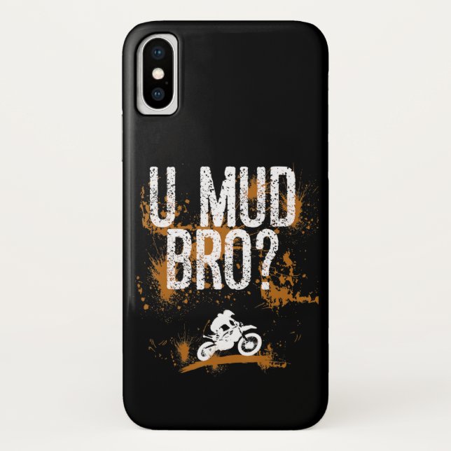 Coques Case-Mate iPhone Bro Homie Dude Motos Mudding (Dos)