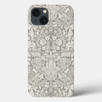 brocade en dentelle blanche élégante