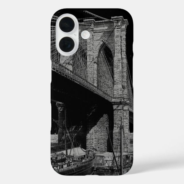 Coques Case-Mate iPhone Brooklyn Bridge 1896 (Verso)