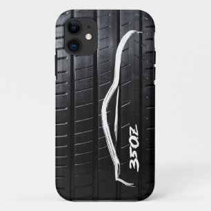 Case-Mate iPhone Case Brosse 350Z avec Pneu