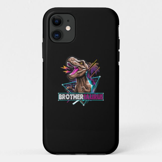 Coques Case-Mate iPhone Brothersaurus Dinosaur Cadeau Famille Pour Frère (Dos)