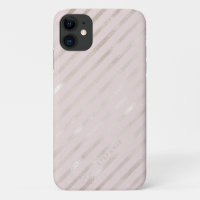 Broussailler Gold Foil Diamond Stripes Motif Monog