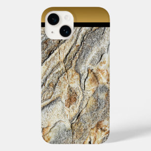 Coque Case-Mate iPhone Brown Black Gold Marble Motif iPhone / Android