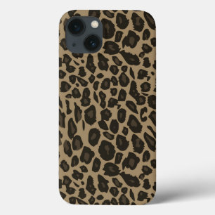 Coque Case-Mate iPhone Brown Empreinte de léopard chic cool