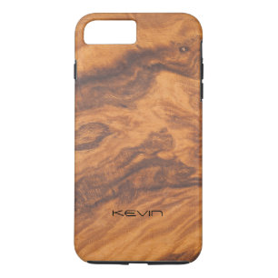 Coque Case-Mate iPhone Brown Faux Bois Texture Design moderne