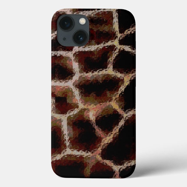 Coques Case-Mate iPhone Brown poster de animal (Verso)
