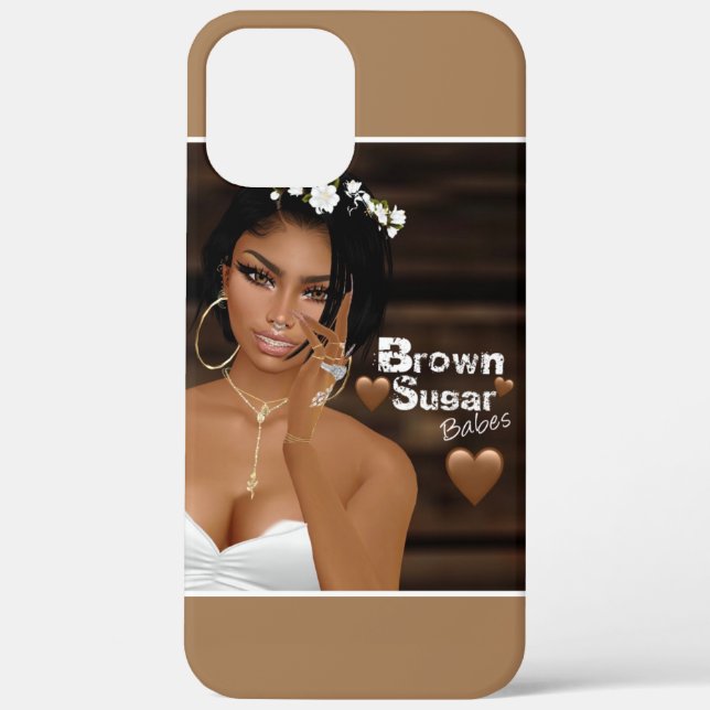 Coques Case-Mate iPhone Brown Sugar Babes iPhone 12 Pro Max Case 1 (Verso)