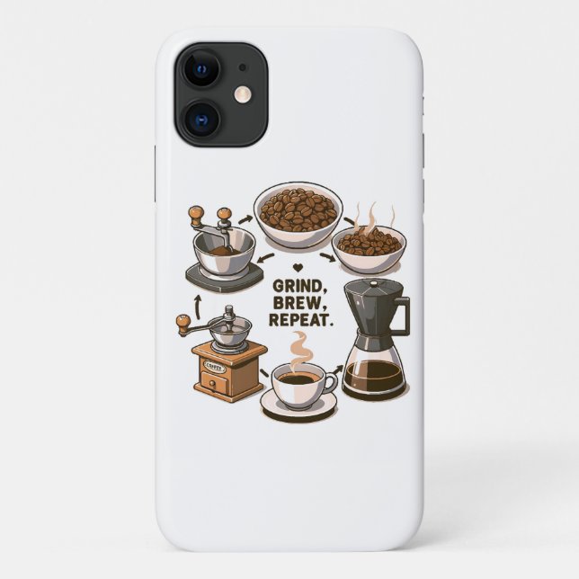 Coques Case-Mate iPhone Broyer Infuser Répéter (Dos)