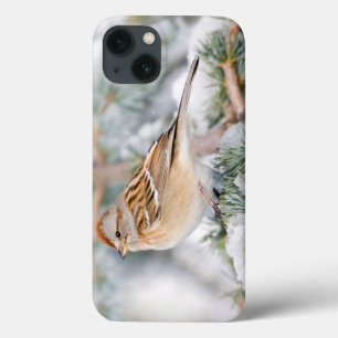 Coques Pour iPhone Bruant fauve en hiver