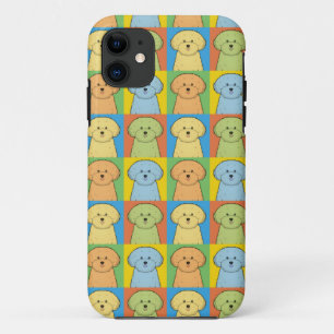 Case-Mate iPhone Case Bruit-Art de bande dessinée de chien de Bichon