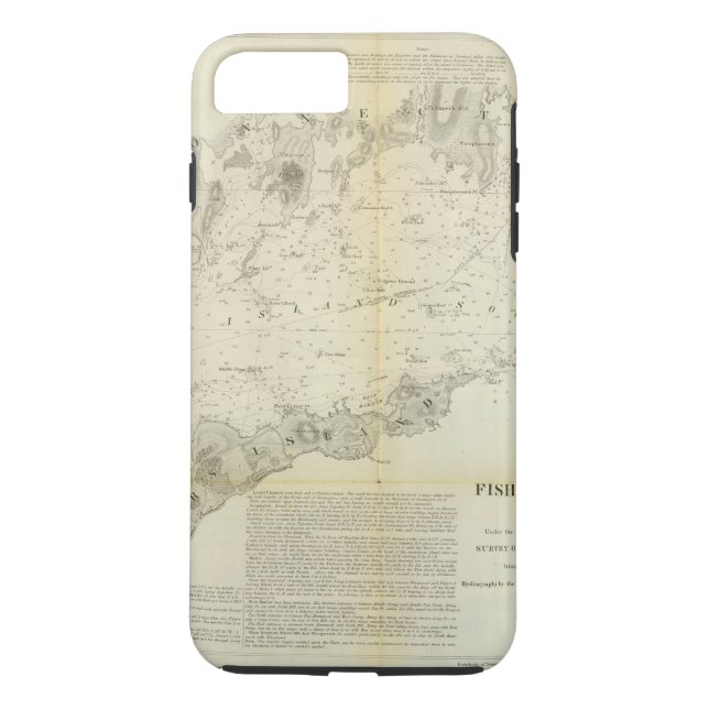 Coques Case-Mate iPhone Bruit de l'île de Fisher (Dos)