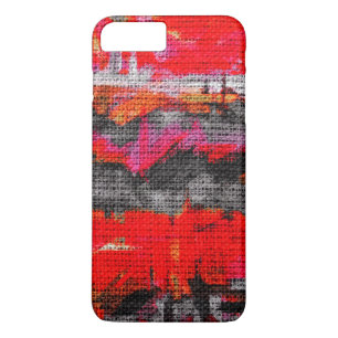 Coque Case-Mate iPhone Brûleur Abstrait de peinture couleur Brush rustiqu