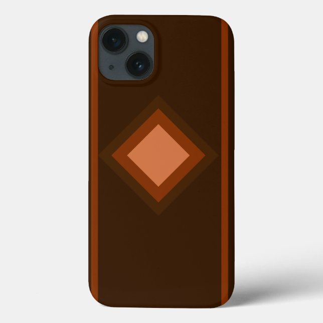 Coques Case-Mate iPhone Brun foncé  (Verso)