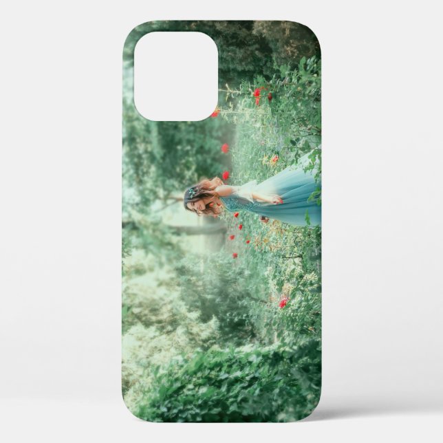 Coques Case-Mate iPhone Brunette Princess : Aquarelle de la forêt de fées (Verso)