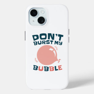 Coque Case-Mate iPhone Bubbblegum Bubble Funny ne pas éclater ma bulle