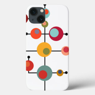Case-Mate iPhone Case Bubbles de Mid-Century