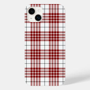 Coque Case-Mate iPhone Buchanan tartan rouge blanc plaid